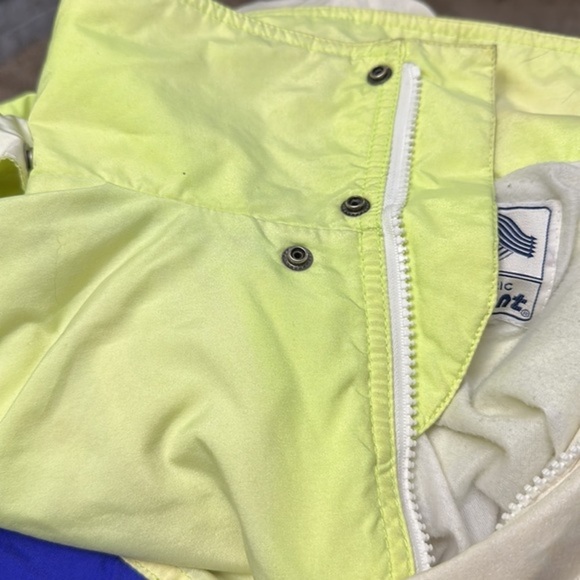 Vintage Peregrine Neon Pullover Light Jacket Coat men’s large qw - Picture 7 of 8